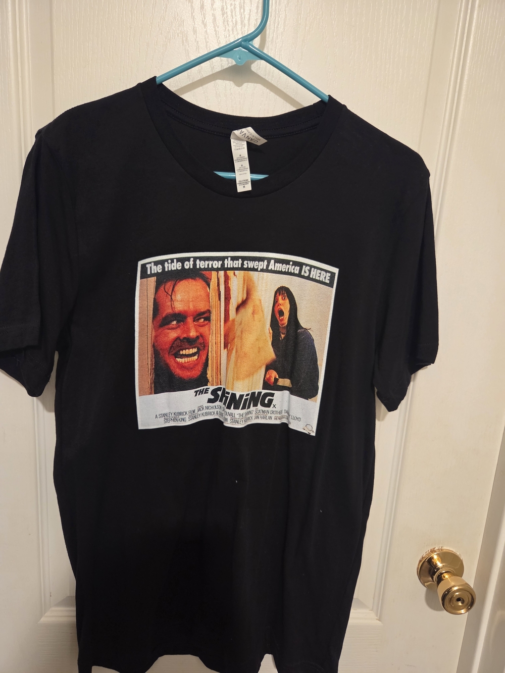 Bella Canvas Black The Shining Poster Graphic Tee